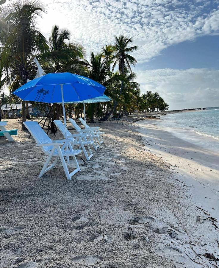 Casa Rosada Beach Front Mano Juan Ngoại thất bức ảnh