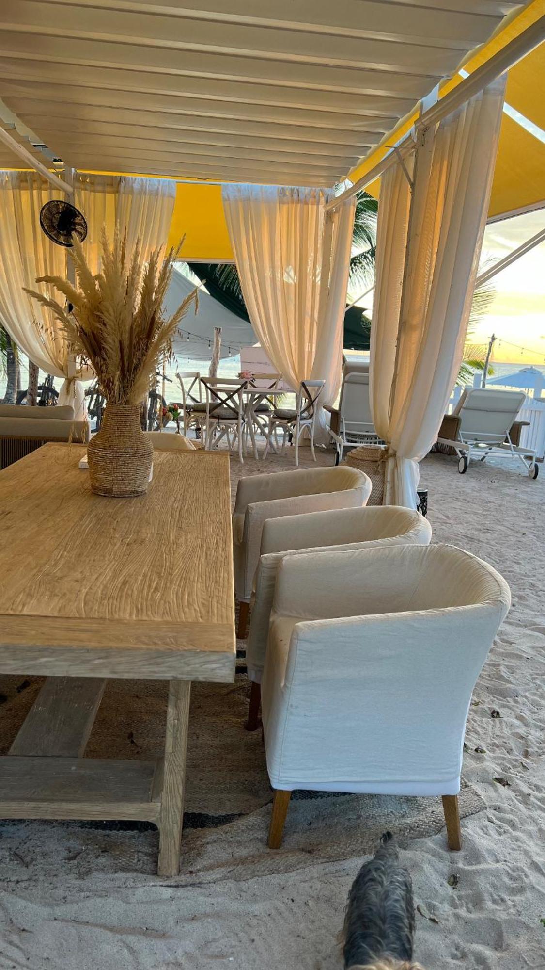Casa Rosada Beach Front Mano Juan Ngoại thất bức ảnh